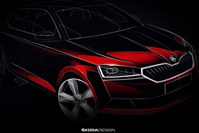 LED電眼植入，Skoda小改款Fabia將於2018日內瓦車展發表