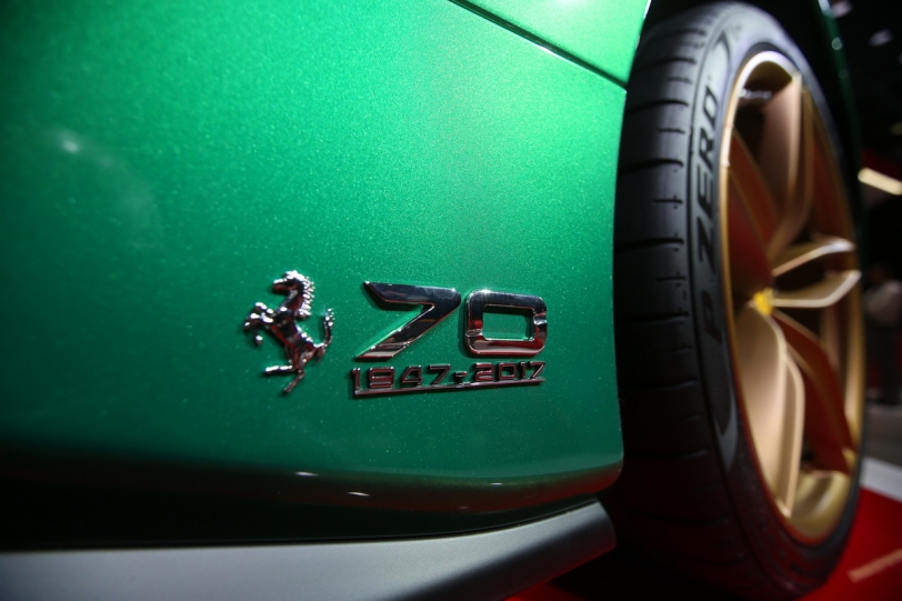 Ferrari 法拉利問世70週年慶典，2016巴黎車展正式啟動